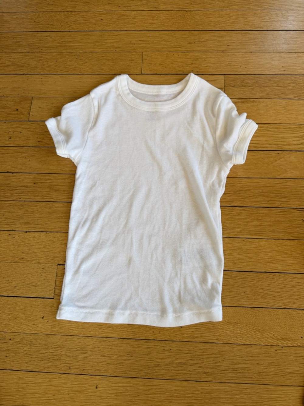 BDG White Short Sleeve Crewneck Tee for Kids